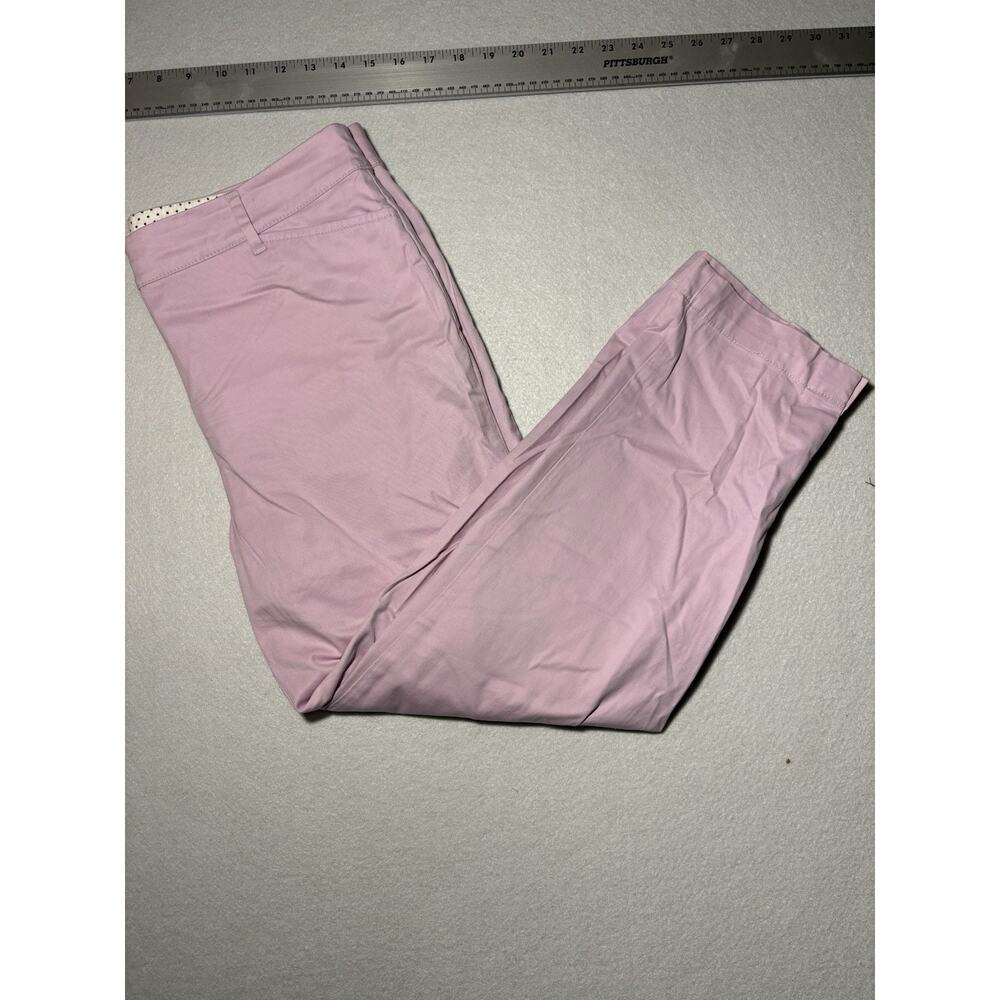 Talbots Perfect Crop Pants Pink Size 12 Wmns